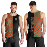 MacGregor Ancient Tartan Crest Men's Tank Top - Cross Style